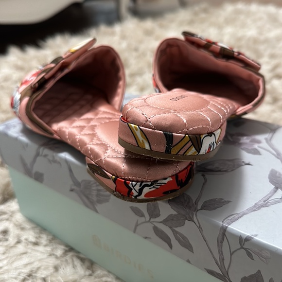 Birdies Songbird Peach Floral Slides - Picture 5 of 6
